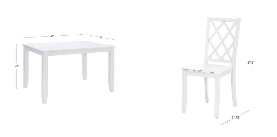 Ensemble de salle à manger Maui 5 pièces