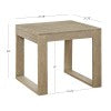 Table basse ou table d'appoint d'extérieur Brinley