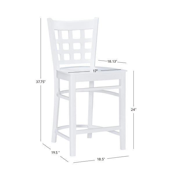 Tabourets de bar Luna (lot de 2)