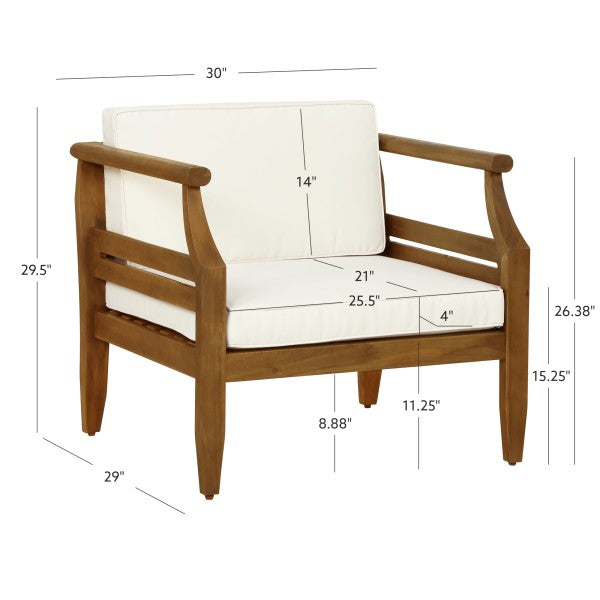 Fauteuil club d'extérieur Corolla