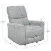 Fauteuil inclinable électrique gris Cadeau