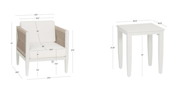 Ensemble d'extérieur Calabash 3 pièces