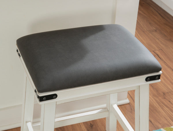 Tabouret blanc Milligan