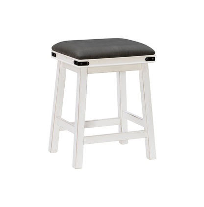 Tabouret blanc Milligan