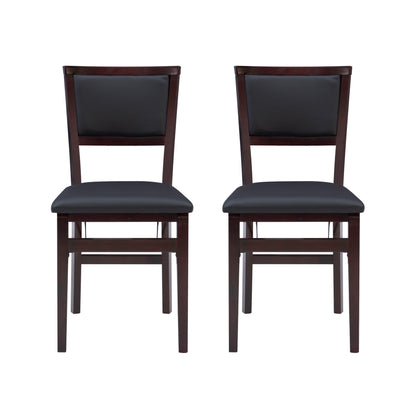 Chaise pliante rembourrée Keira Gray délavée