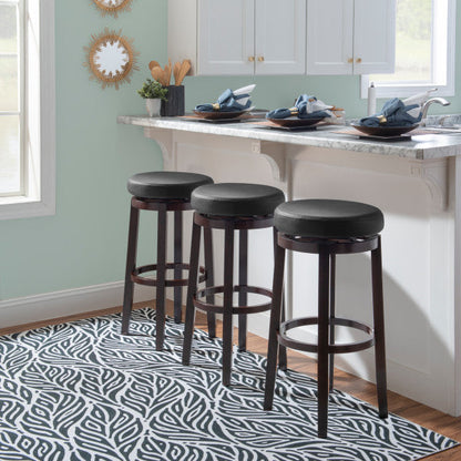 Tabouret Maya en similicuir