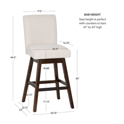 Tabourets pivotants Cohen (lot de 2)