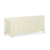 Banc de rangement Shirley blanc antique