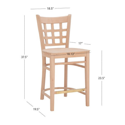 Tabourets de bar Luna (lot de 2)