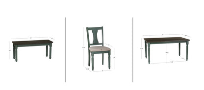 Ensemble de salle à manger Willow 5 ou 6 pièces