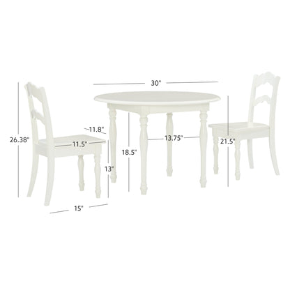 Table et 2 chaises pour enfants Lacey