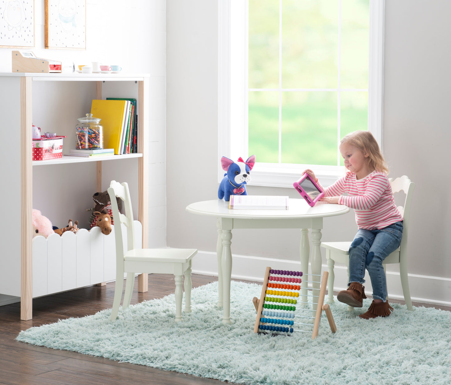 Table et 2 chaises pour enfants Lacey