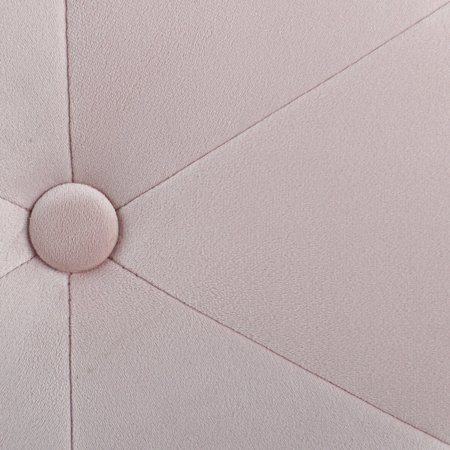 Tabouret de coiffeuse à fleurs