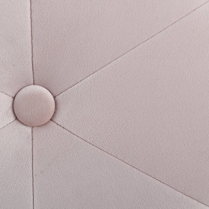 Tabouret de coiffeuse à fleurs