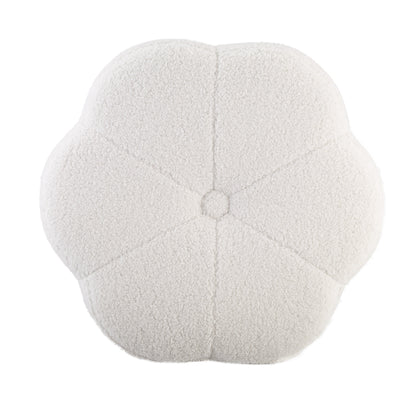 Tabouret de coiffeuse à fleurs