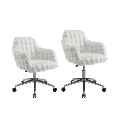 Chaise de bureau Dawson White Cloud Bubble