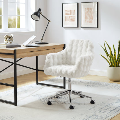 Chaise de bureau Dawson White Cloud Bubble