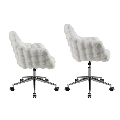 Chaise de bureau Dawson White Cloud Bubble