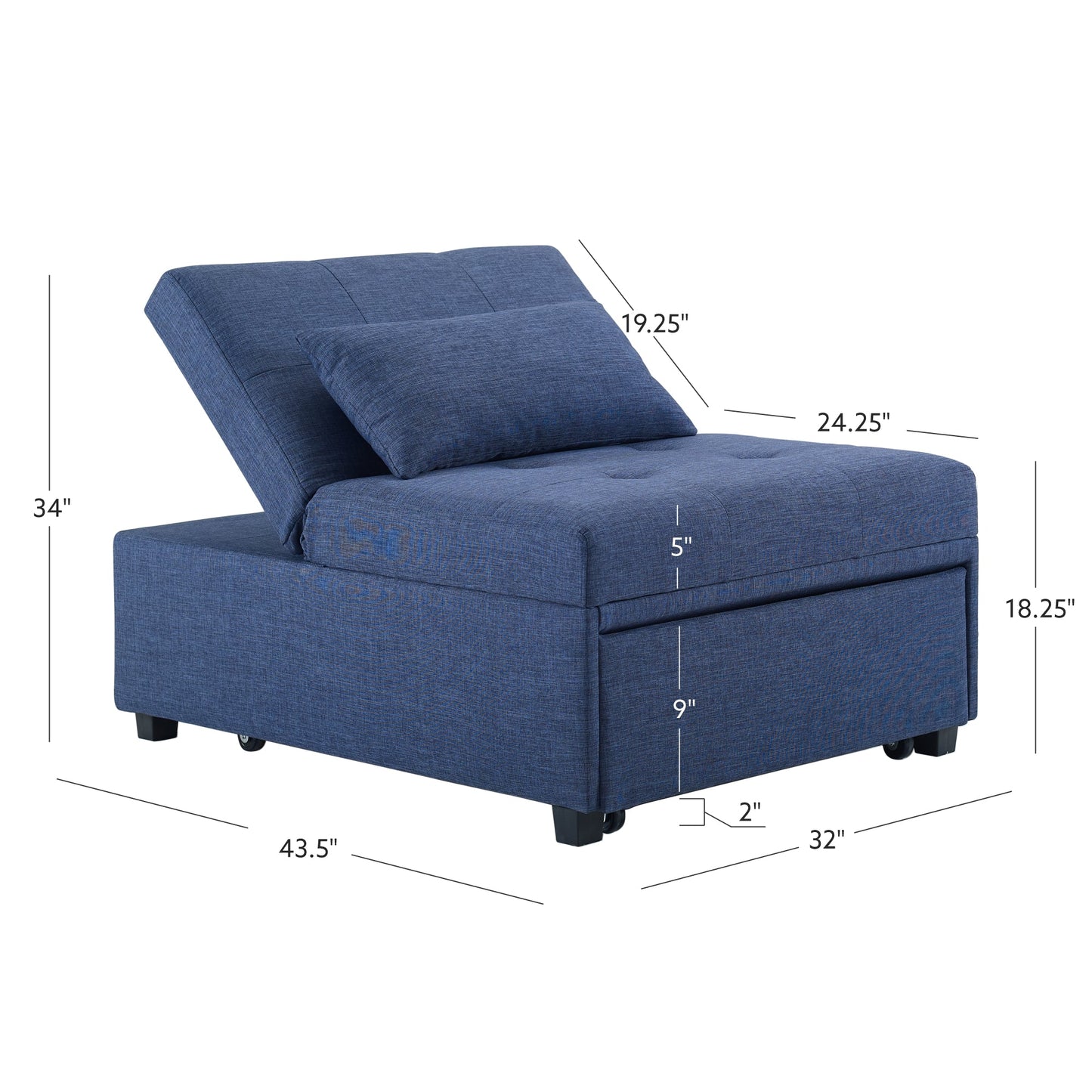 Fauteuil-couchette Dozer