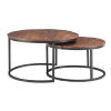 Tables basses gigognes Wynter Brown