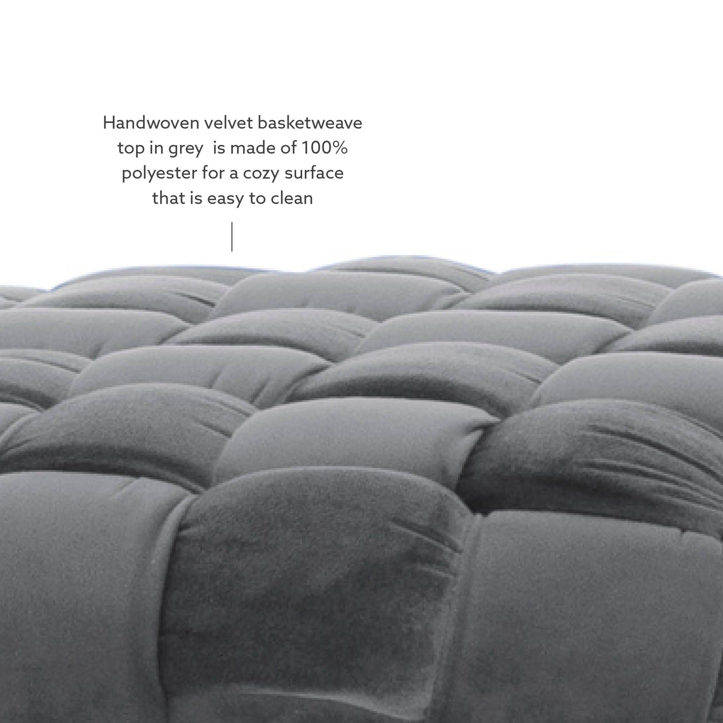 Tabouret rond écarlate