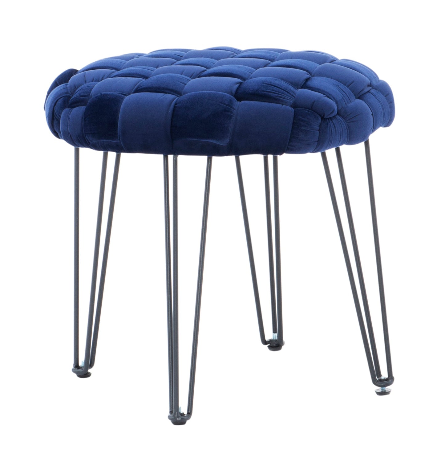 Tabouret rond écarlate