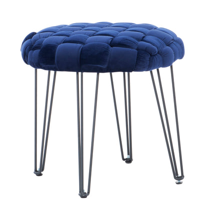 Tabouret rond écarlate
