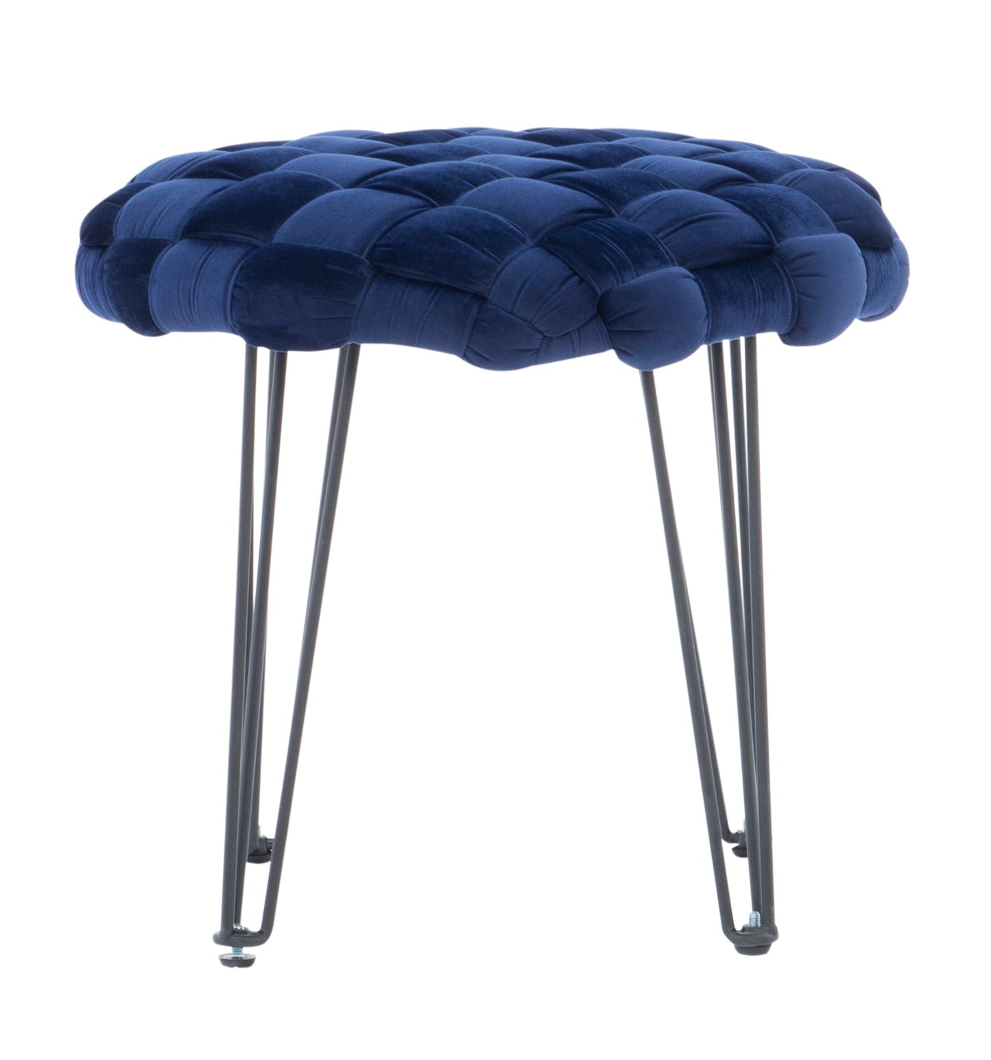 Tabouret rond écarlate