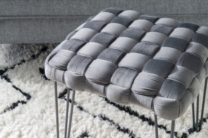 Tabouret ottoman carré Neva