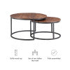 Tables basses gigognes Wynter Brown