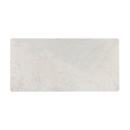 Table basse Quincey en marbre gris foncé et bois