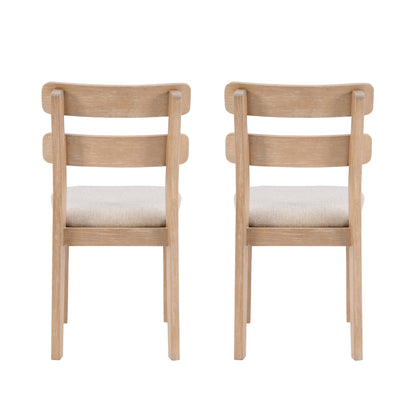 Chaise d'appoint Daly (lot de 2)