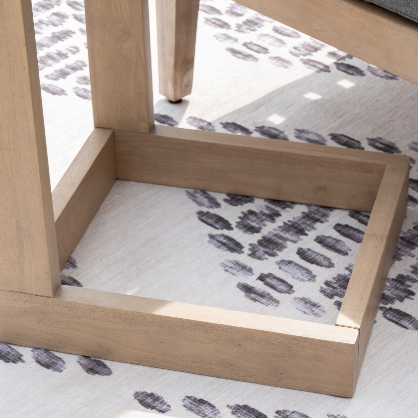 Table en C naturelle de Myrtle Grove