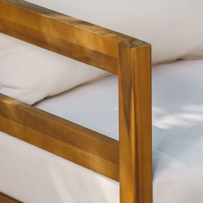 Fauteuil club d'extérieur marron Surfside