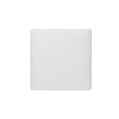 Pouf en aluminium Alora