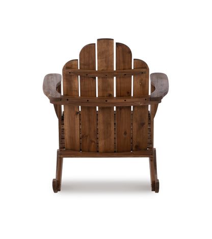 Fauteuil à bascule Adirondack
