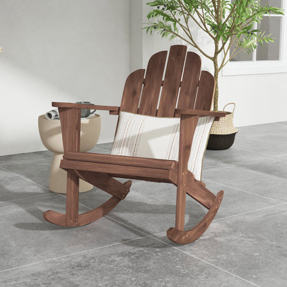 Fauteuil à bascule Adirondack