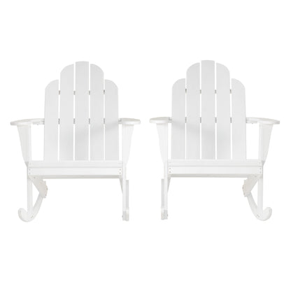 Fauteuil à bascule Adirondack