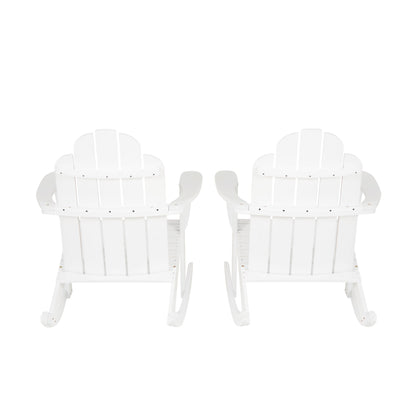 Fauteuil à bascule Adirondack