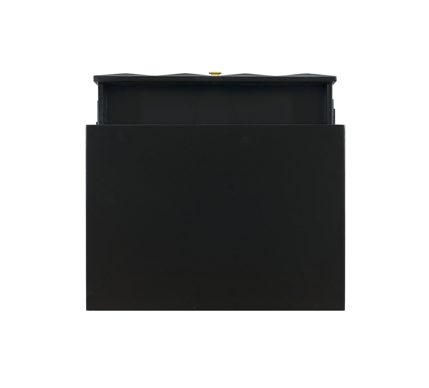 Table de chevet texturée Geo à 2 tiroirs