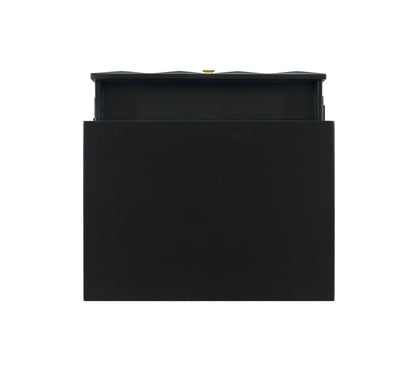 Table de chevet texturée Geo à 2 tiroirs