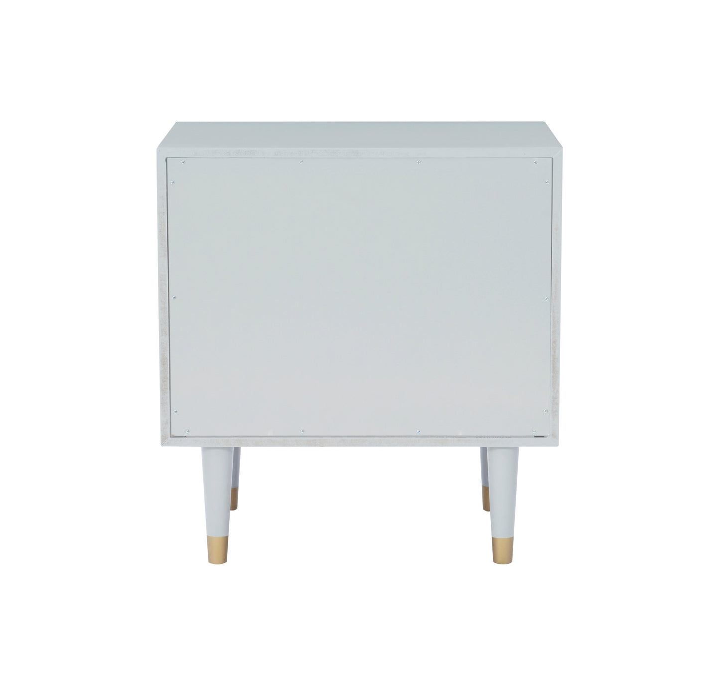 Table de chevet texturée Geo à 2 tiroirs