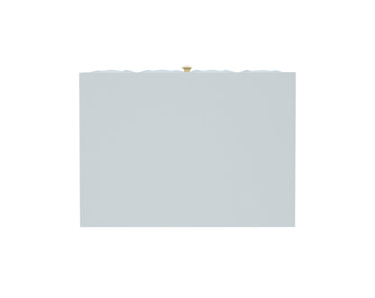 Table de chevet texturée Geo à 2 tiroirs