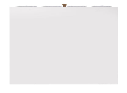 Table de chevet texturée Geo à 2 tiroirs