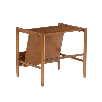 Porte-revues Flay en noyer