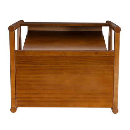 Porte-revues Flay en noyer