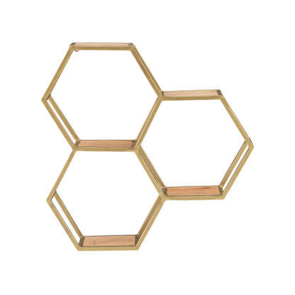 Étagères murales métalliques Willa