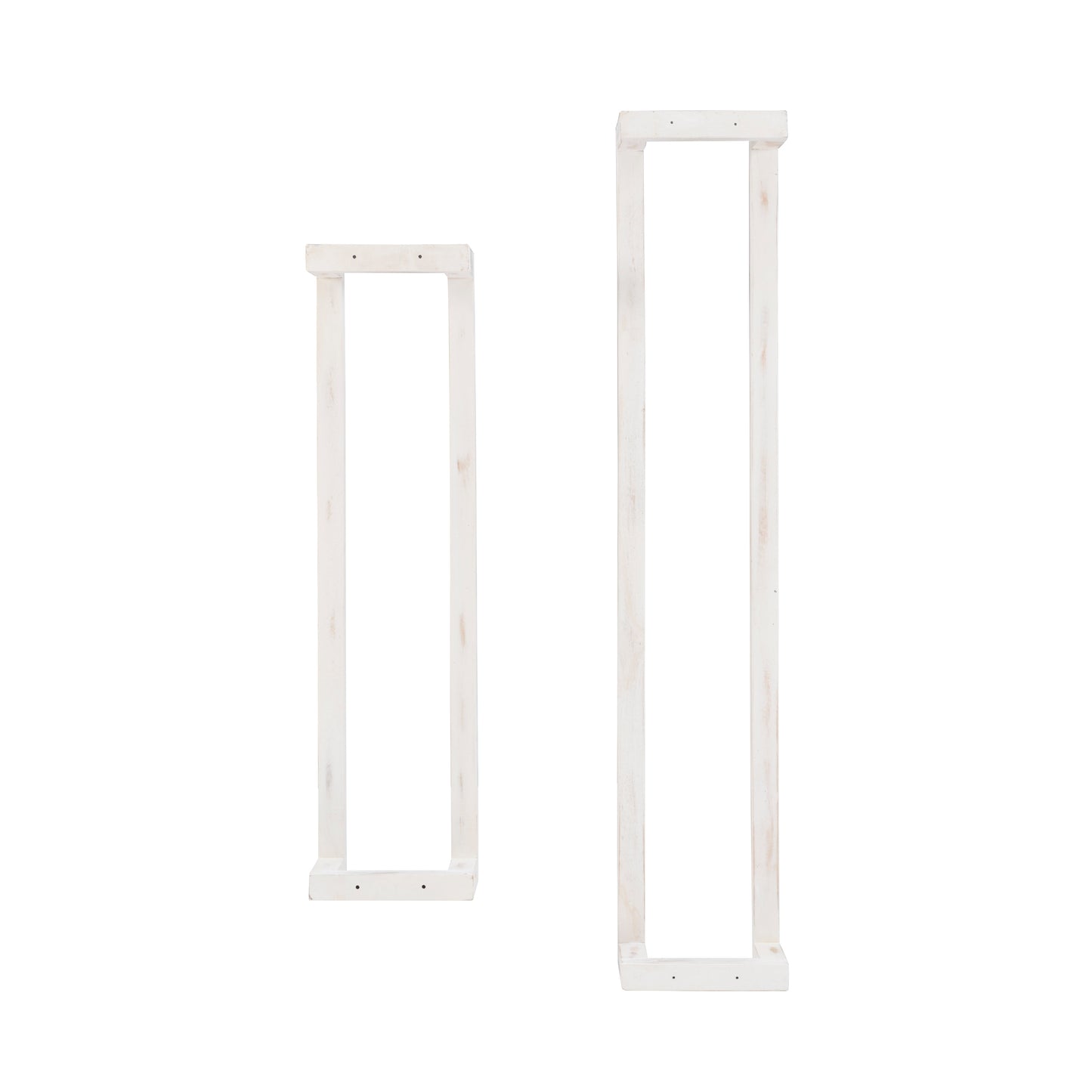 Porte-serviettes en bois blanc Troy (lot de 2)