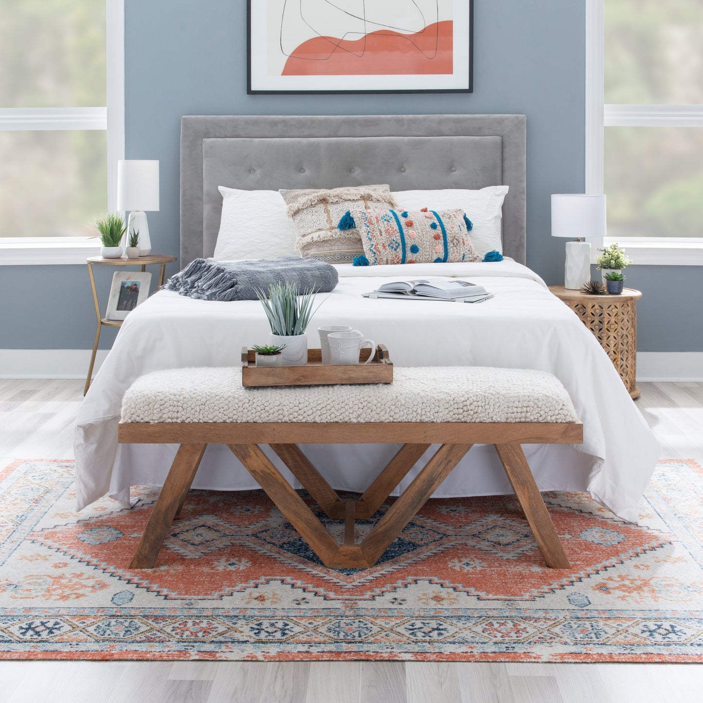 Banc rembourré Benicio Brown