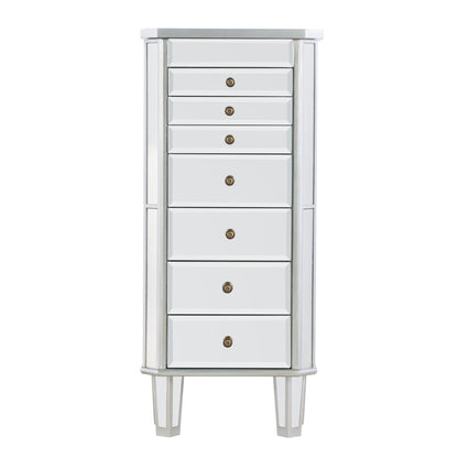 Armoire à bijoux milanaise à miroir